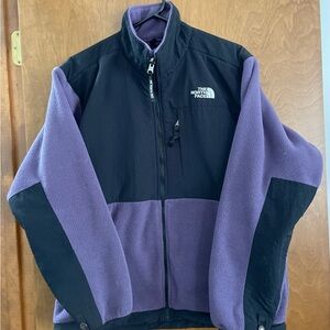 The North Face Denali, Dark Purple and Black, Women's Large, W/Pit Zips